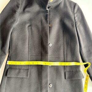 Hugo Boss …Stylish Black Coat with Button Closure